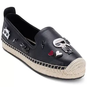 Karl Lagerfeld Paris Women's Michaela Embellished Slip-On Espadrille Flats 7.5 thumbnail 13