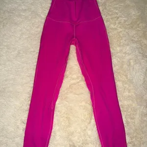 Lululemon Double Aligned Leggings Pink Size 4 24Inseam thumbnail 1