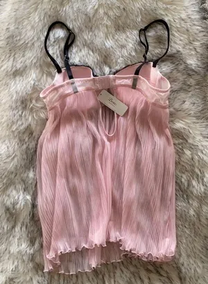 NWT Very Sexy Lace Trim Babydoll Chemise thumbnail 2