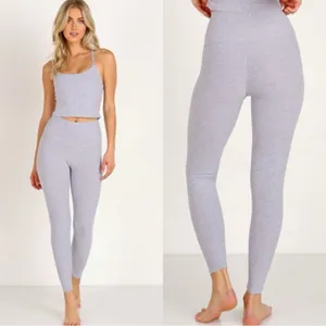 BEYOND YOGA Space Dye Wild Wisteria High Rise Leggings thumbnail 2