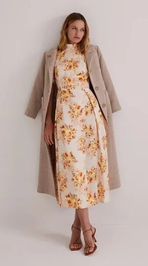 💕FAVORITE DAUGHTER💕 The Pick Me Coat ~ Carmella Twill 8 NWT thumbnail 1