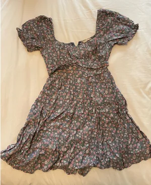 Altar'd State Floral Mini Dress thumbnail 1