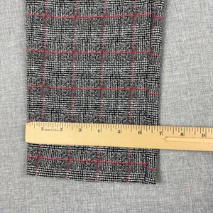 New Directions Pants Womens 12 Black Plaid Ponte Dress Pull On Elastic Stretch thumbnail 5