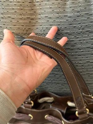 Juicy Couture Brown Suede Logo Tote Bag thumbnail 3