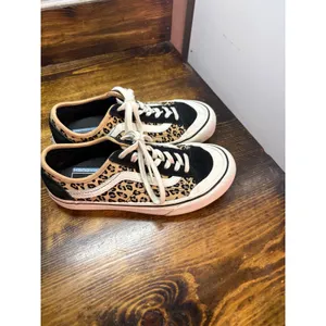 Vans Black And Leopard Sneakers‎ 7 thumbnail 2