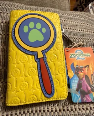Disney Loungefly Zootopia Nick and Judy Zip Around Wallet thumbnail 1