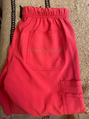 NWOT  Pink Scrub Bottoms thumbnail 6
