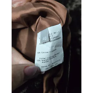 In Linea brown velvet blazer jacket shimmery holiday career office 40. thumbnail 7