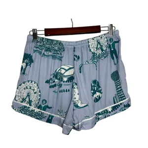 Katie Kime Dallas Toile Pajama Short Set – Women’s Size M thumbnail 6