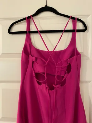 Topshop Hot Pink Formal Dress thumbnail 7