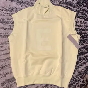 Fear of God Essentials Mock Neck Cotton Blend Vest Sweater size XS thumbnail 1