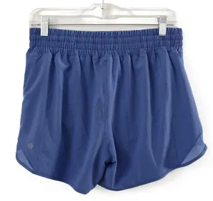 Womens Wild Indigo Hotty Hot High Rise Lined Athletic Shorts Size 8 thumbnail 2