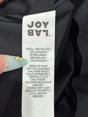 JoyLab Black Athletic Tank Romper with Subtle Chest Cutout thumbnail 6
