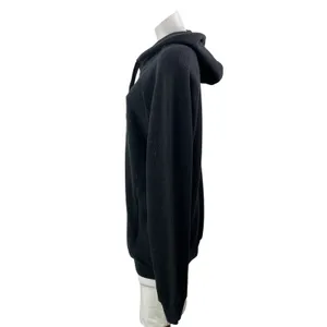 Alo Yoga Women's Black Long Sleeve Sherpa Fleece Hoodie Hooded Sweatshirt Top L thumbnail 2