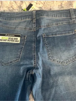 d. jeans High-Rise Medium Blue Vintage Wash Women's Jeans thumbnail 4
