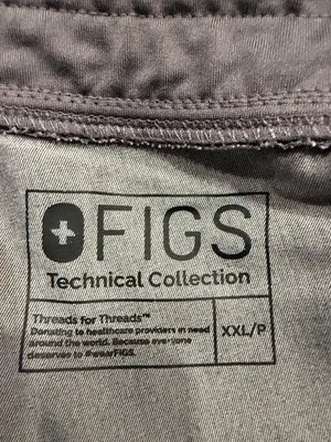 Figs technical collection gray jogger scrub bottoms size XXlarge petite. thumbnail 8