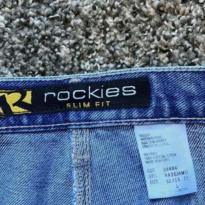 Rockies Riveted Rare Size 12 starched jeans long tall thumbnail 4
