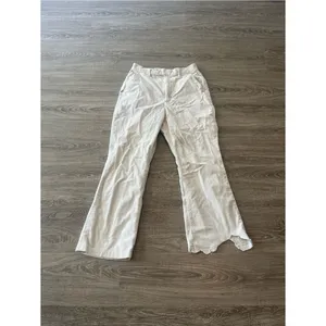Levi’s Premium Math Club Flare Corduroy Pants Womens Size 29 Cream Y2K Boho thumbnail 3