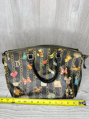 Vintage retired Disney Parks Dooney & Bourke Charms Tote Bag purse thumbnail 15