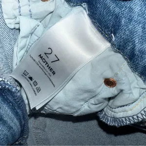 MOTHER‎ The Looker Step Ankle Fray Jeans Despite Differences Denim Blue 27 thumbnail 5