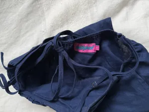 Edikted Linen Look Open Back Top thumbnail 3
