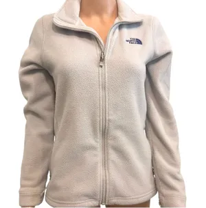The North Face small full zip fleece jacket coat pockets C2 3259 thumbnail 1