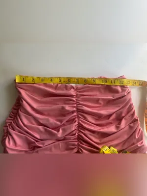 Revolve More To Come Ruched Mini Skirt Small Pink thumbnail 8