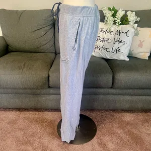 Papi Light Grey Lounge Pants Gray Size L thumbnail 5
