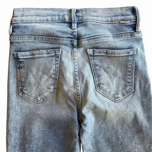 MOTHER‎ The Insider Crop Step Fray Jeans Light Wash Distressed Size 24 thumbnail 7