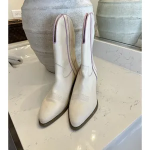FREE PEOPLE Borderline Western Boot in Plaster Size 7-7.5US / 38EU thumbnail 3