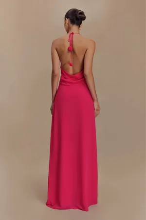 Pink meshki Rosalia maxi dress thumbnail 2