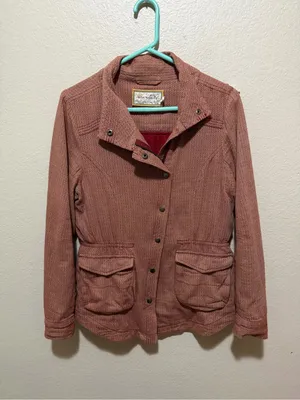 Aventura Organic Cotton Utility Jacket Safari Cargo Field Jacket Medium Y2K thumbnail 1