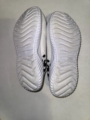 Leopard and white size 7 breathable tennis shoe thumbnail 3