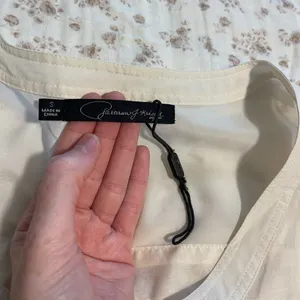Sheer Cream tank top thumbnail 2
