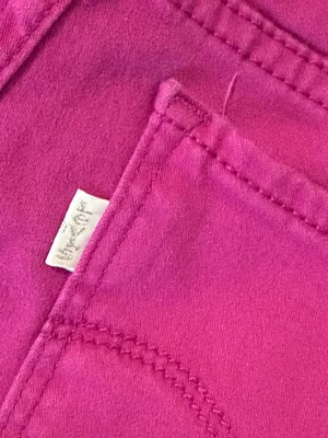 Pink Levi’s 710 Skinny Jeans, Size 28 thumbnail 7