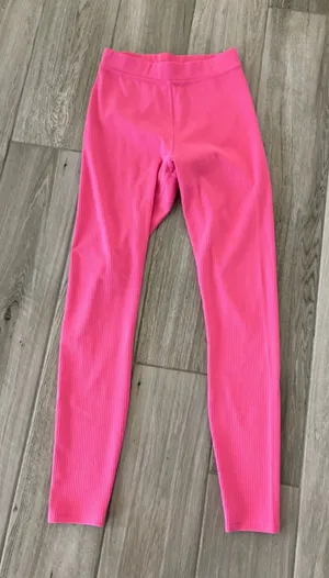 alo yoga ribbed leggings thumbnail 1