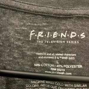 Friends Women’s Adult Graphic Print Short Sleeve T-Shirt Size L Gray thumbnail 6