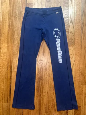 Penn State Vintage Dark Blue Champion Flared Leggings size small thumbnail 1