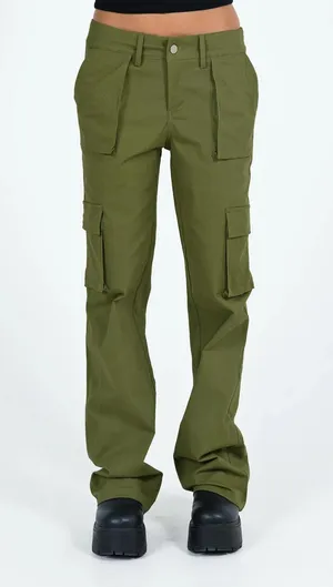Edikted Pants Cargo Low-Rise  thumbnail 2