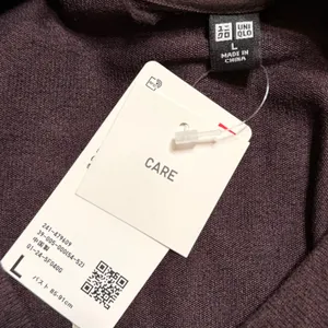 Uniqlo Womens Crew Neck Long Sleeve Sweatshirt Dark Purple Plum L‎ 241-479609 thumbnail 3