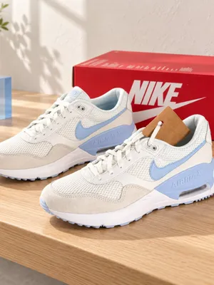 Nike Air Max SYSTM Summit White Cobalt Blue Women’s 8.5 Youth 7 NWT thumbnail 4