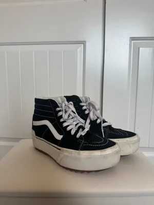 Vans High-Top Sneakers Black White thumbnail 3