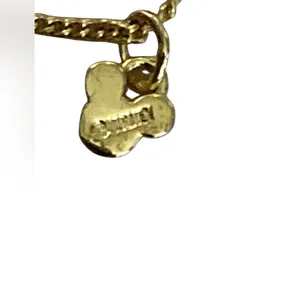 Disney letter “T” initial necklace with Mickey ears charm thumbnail 3