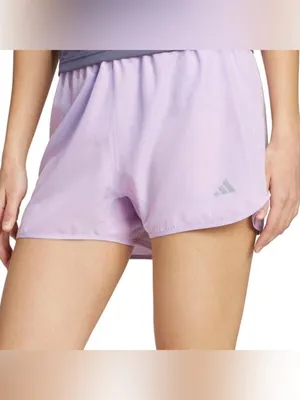 adidas Light Pink Women's Athletic Running Shorts thumbnail 2