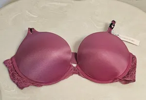 Victoria's Secret Very Sexy Lace Wing Push-Up Bra Light Purple 38C 11208004 thumbnail 5