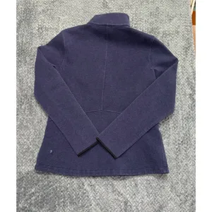 Lululemon Women's Insculpt Jacket Full Zip Track Navy Blue Size 10 thumbnail 5