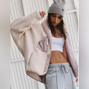 Free People Movement Hit the Slopes Jacket Purple‎ Oversized Slouchy Gorpcore thumbnail 2