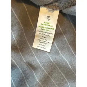 Aerie Off Duty Flannel Pajama Set. Gray/white. Size XXS thumbnail 5