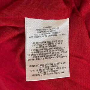Maeve Anthropologie Womens Medium Splitshade Red Pullover Tulip Dress size M thumbnail 9