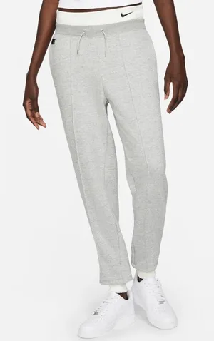Nike Women's Sportswear Icon Clash Easy Fleece Joggers in Light Gray Size XXL thumbnail 1
